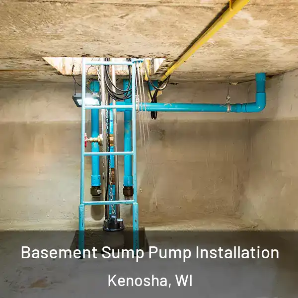  Basement Sump Pump Installation Kenosha, WI