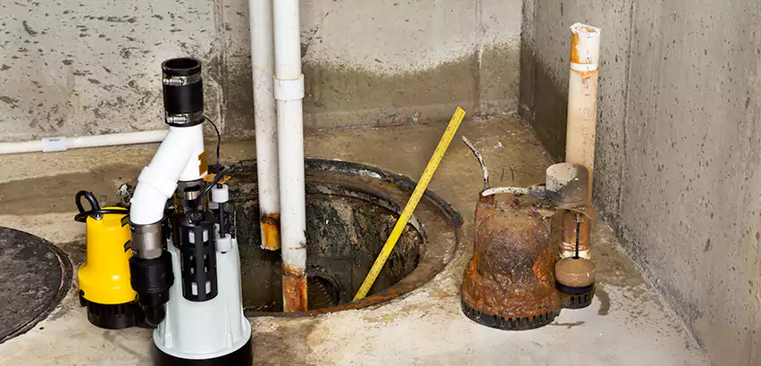 Installing Sump Pump in Finished Basement in Kenosha, WI