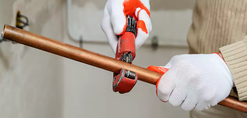 Temporary Copper Pipe Repair Kenosha, WI